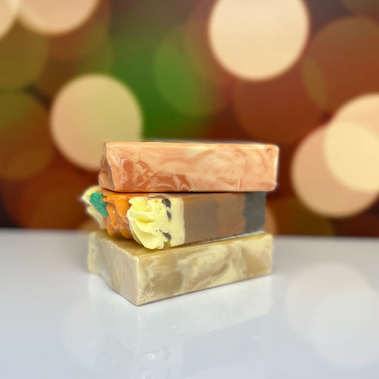 Autumn Artisan Soap Sampler Set