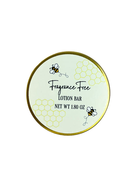 Fragrance Free Lotion Bar
