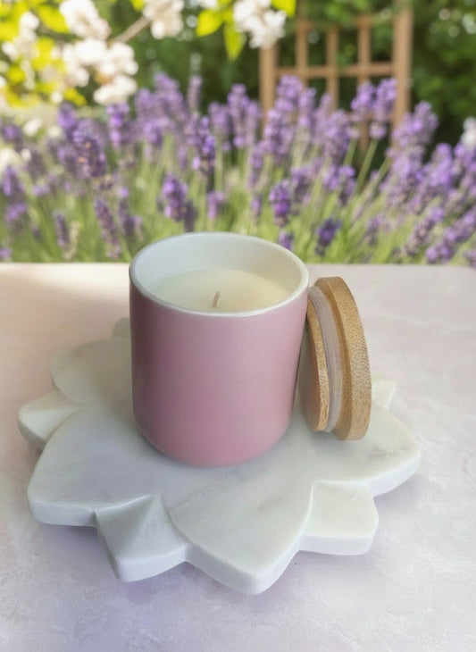 Lavender Candle Jar